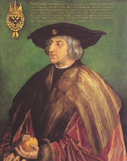 Albrecht Durer Portra des Kaisers Maximilians I Germany oil painting art